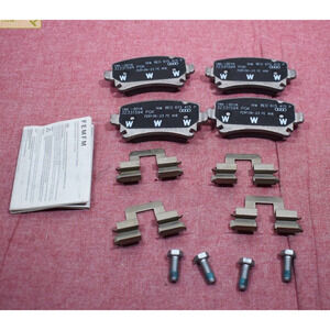 Audi Disc Brake Pad Set Rear Genuine OEM 8E0698451J